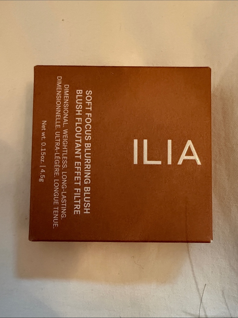 ILIA Soft Focus Blurring Blush – Warm Terracotta Brown Shade Wonder
